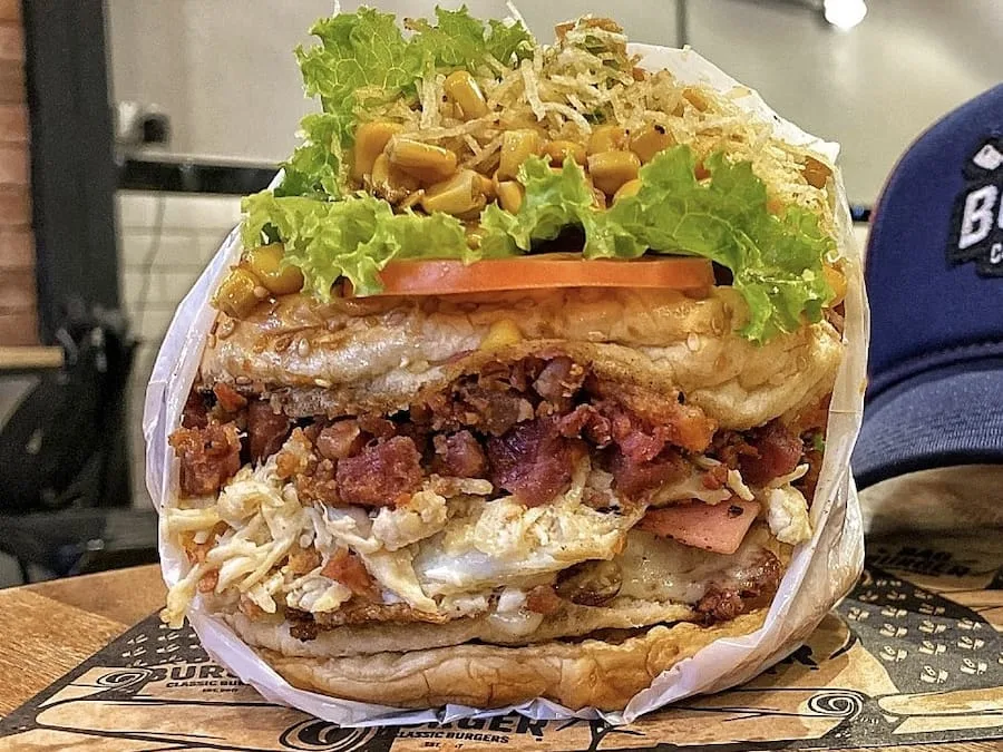 Capa de Bag Burger Classic Burgers