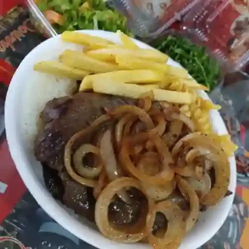 Bife de Boi C/ Fritas P